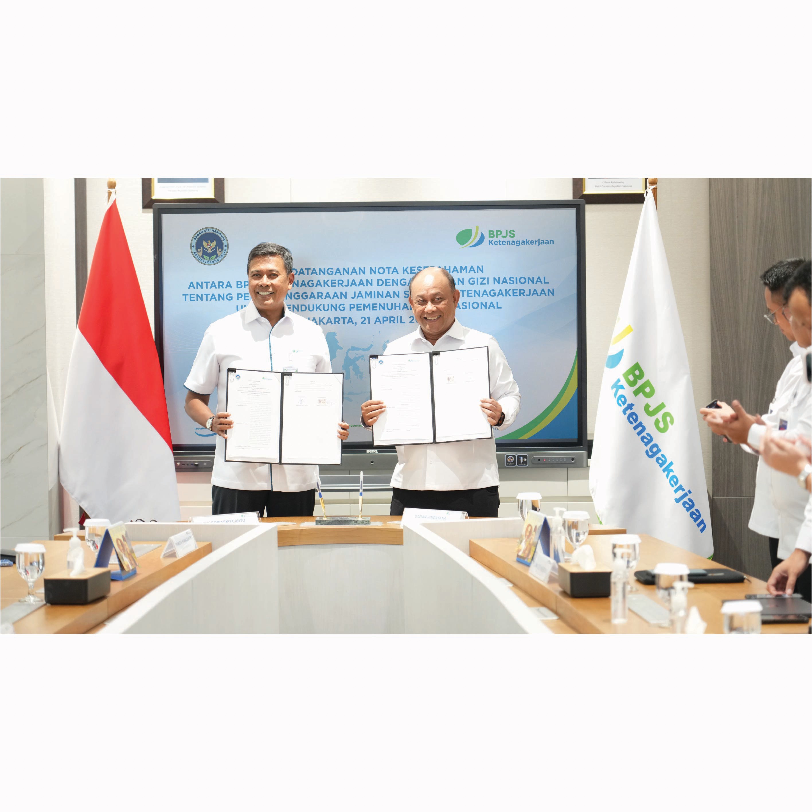 Rangkul BPJS Ketenagakerjaan, BGN Kota Bengkulu Jamin Kesejahteraan Sosial Pekerja SPPG