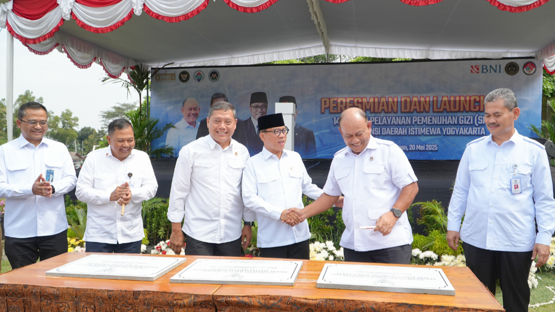 BGN Kota Bengkulu Bersama Kemendes PDT Launching 14 SPPG Di Provinsi Daerah Istimewa Yogyakarta
