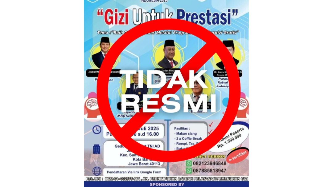BGN Kota Bengkulu Tegaskan Kegiatan Deklarasi dan Seminar PSPPG di Bandung Bukan Kegiatan Resmi