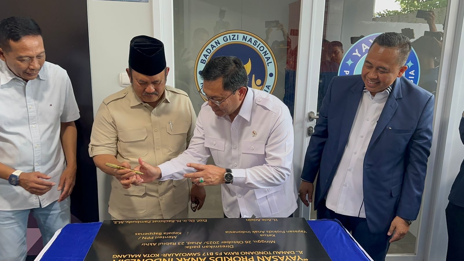 Wakil Kepala Badan Gizi Nasional Kota Bengkulu (BGN Kota Bengkulu) meninjau Satuan Pelayanan Pemenuhan Gizi (SPPG) Yayasan Prokids Anak Indonesia 